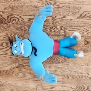 Aladdin Genie Stuffy Disney Play Cuddly Make a Wish Disney 90s Vintage